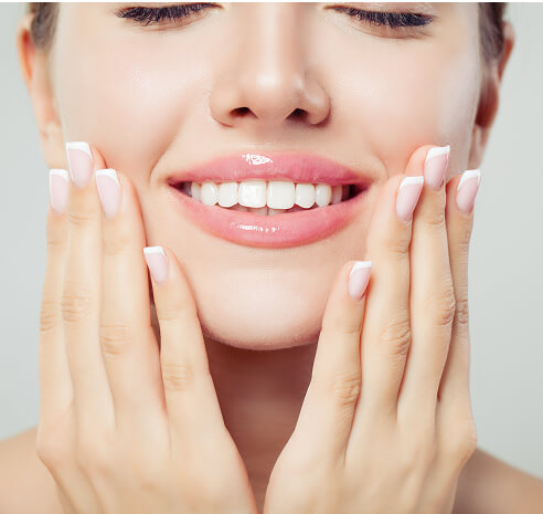 woman with beautiful smile